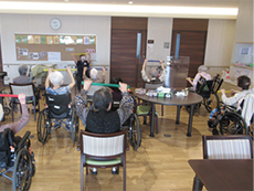 リハビリの訓練風景 リハビリの訓練風景